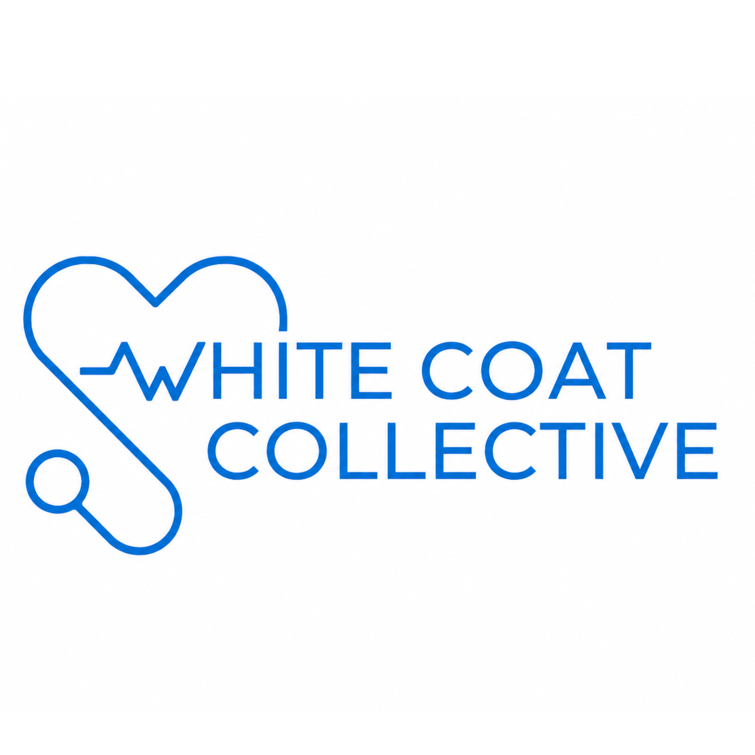 White Coat Collective Pre Med Club Logo